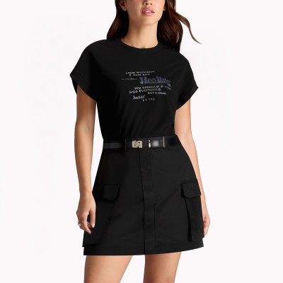 Fake Two Piece T Shirt Dress