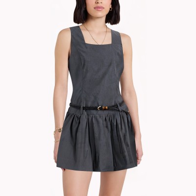 Sleeveless Vest Dress
