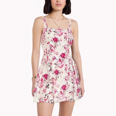 Pink Floral Dress