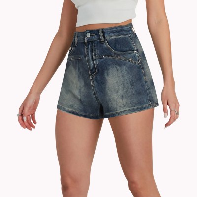 Summer Hip Hugging Denim Shorts
