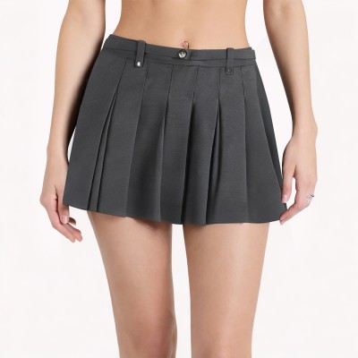 Women's Temperament Pleated Short Skirt