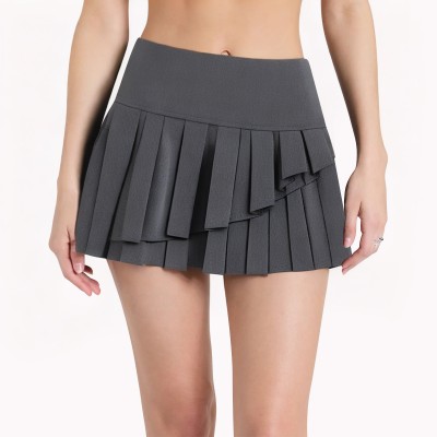 High Quality Irregular Pleated Skirt