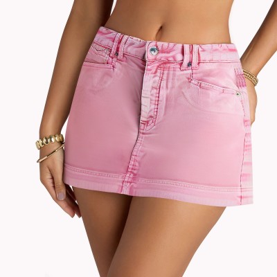 Corduroy Denim A Line Skirt