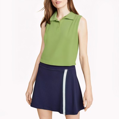 Green Sleeveless Top