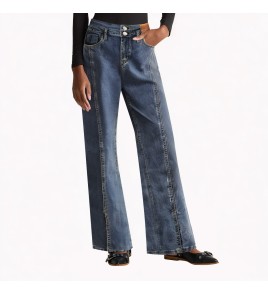 Slit Flared Jeans
