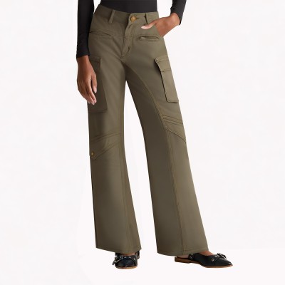 Fashion Workwear Wide Leg Jeans