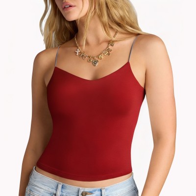 Red Beautiful Back Camisole